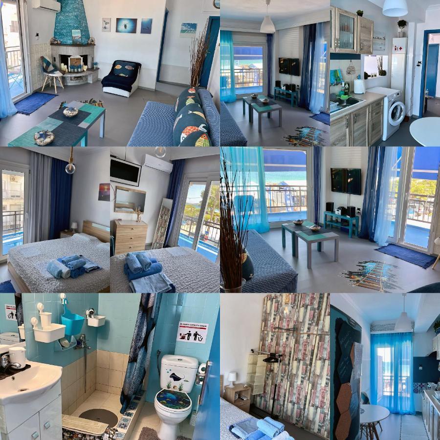 Upper Deck Apt. Apartment เนอาเปรามอส ภายนอก รูปภาพ